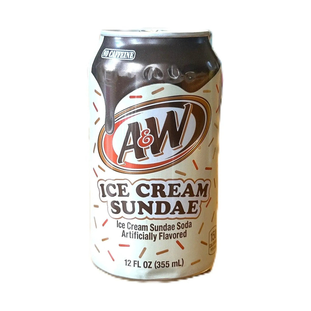 A&W Ice Cream Sundae Soda – Vanilla Ice Cream & Chocolate Flavor Soda (US) Yum At Hart