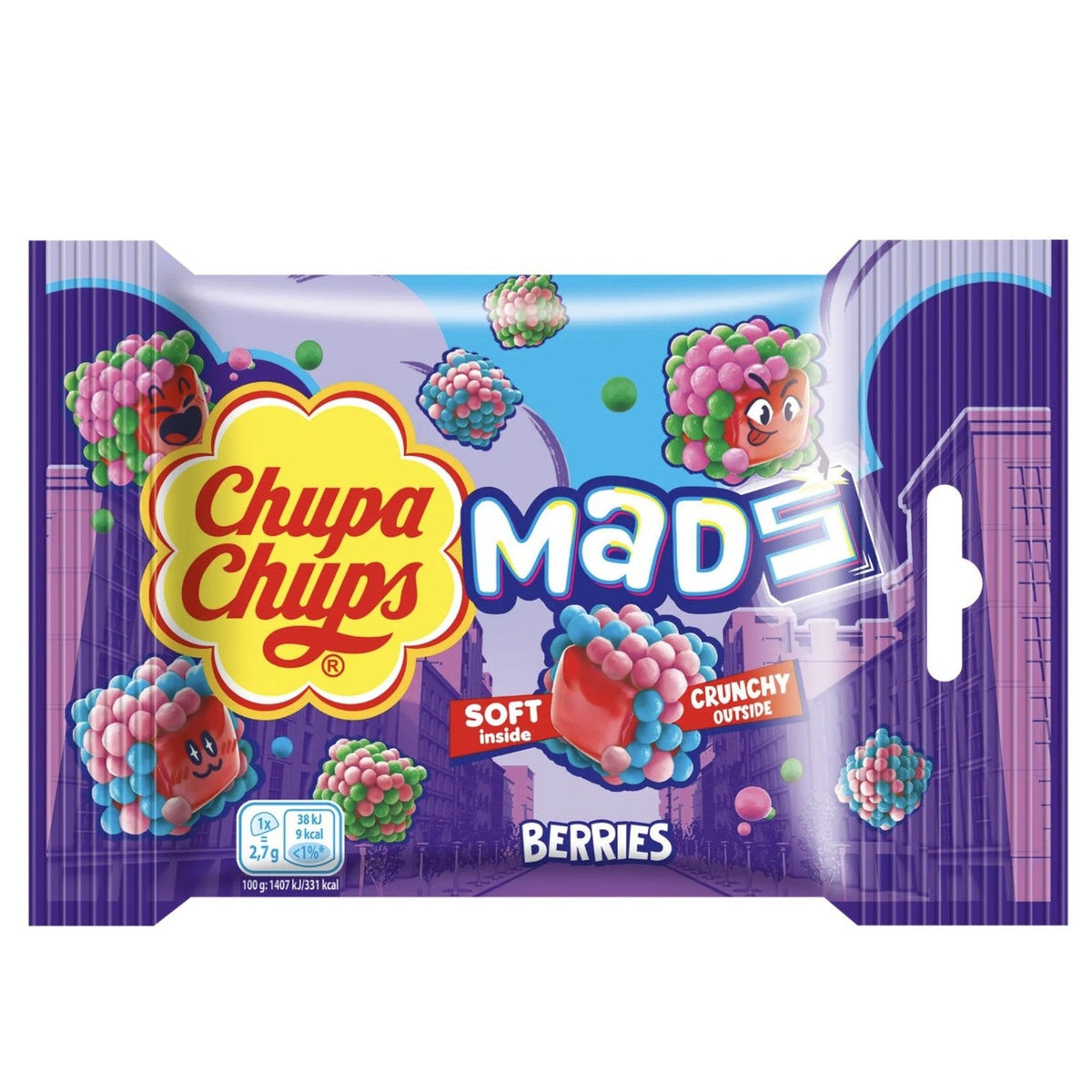 Chupa Chups Mads Berries – British berry gummy candy (UK) – Yum At Hart