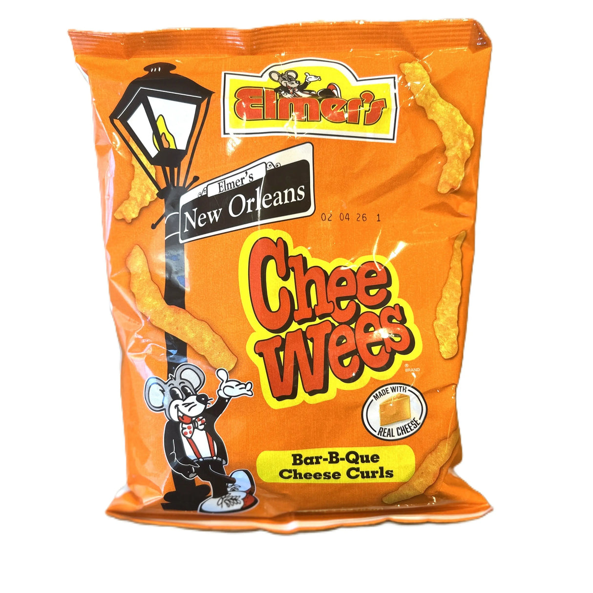 Elmer’s Chee Wees Bar-B-Que Cheese Curls – New Orleans Classic Snack (US) Yum At Hart