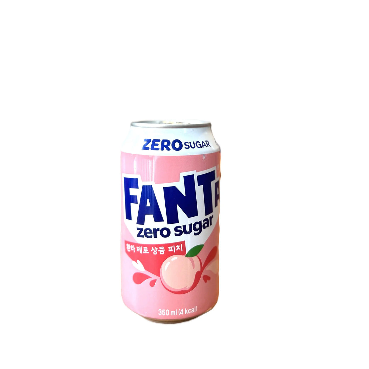 Fanta Zero Sugar Peach – Refreshing Fruity Soda 350ml Can (Korea) Yum At Hart