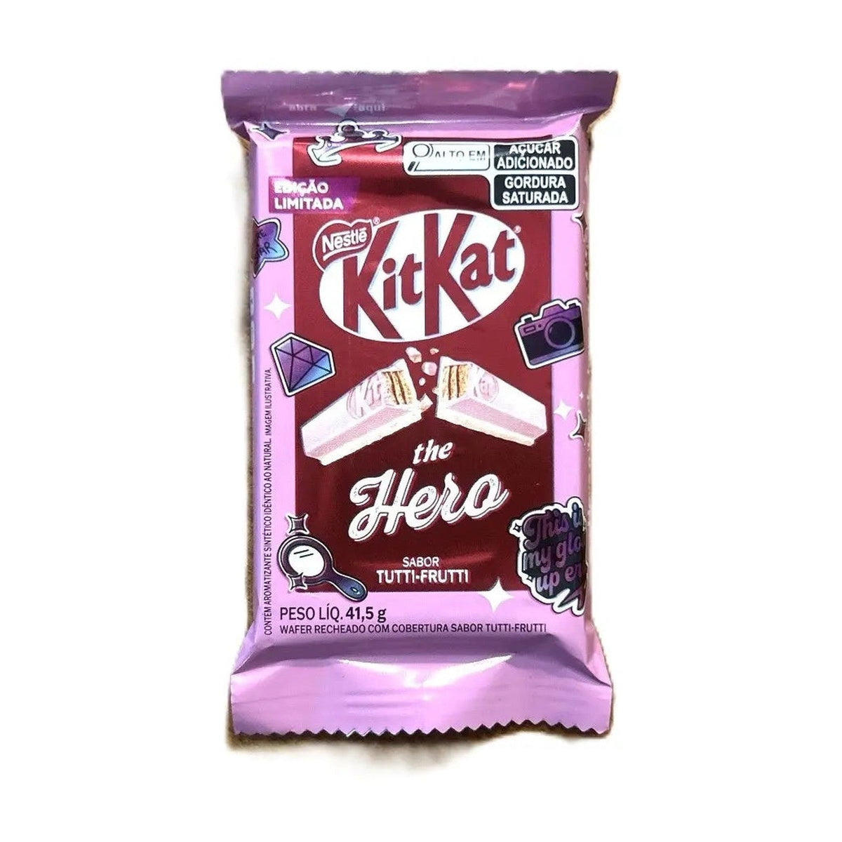 KitKat The Hero Tutti Frutti Wafer Bars – Limited Edition Fruity Chocolate Snack (Brazil) Yum At Hart
