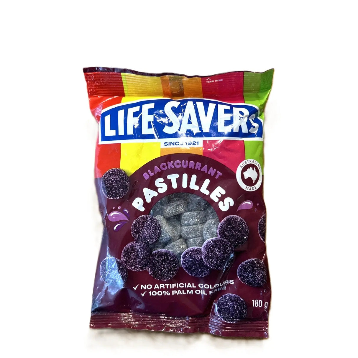 Lifesavers Blackcurrant Pastilles | Rare Australian Candy (Australia) Yum At Hart
