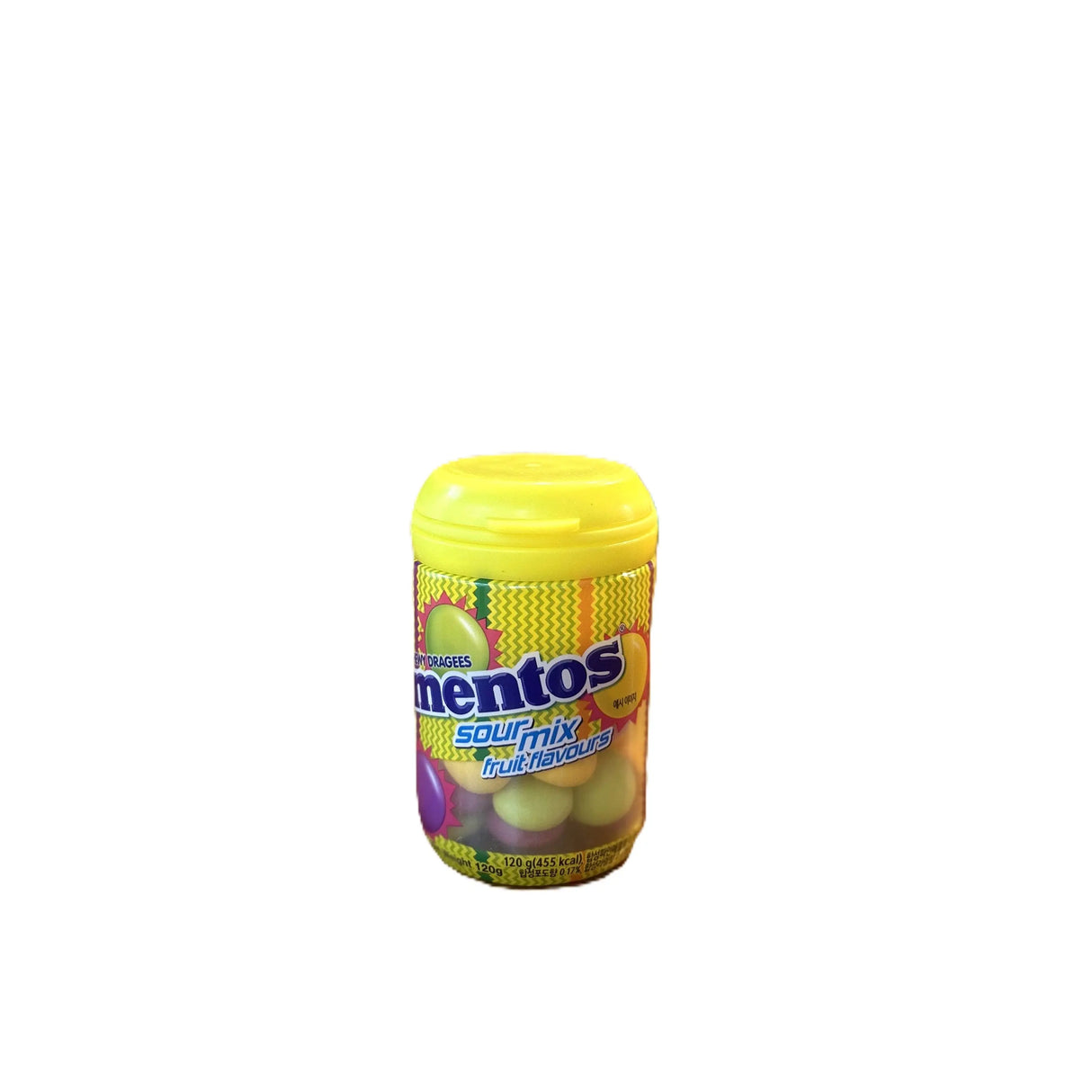 Mentos Sour Mix Fruit Flavours – 120g Bottle (Korea) Yum At Hart
