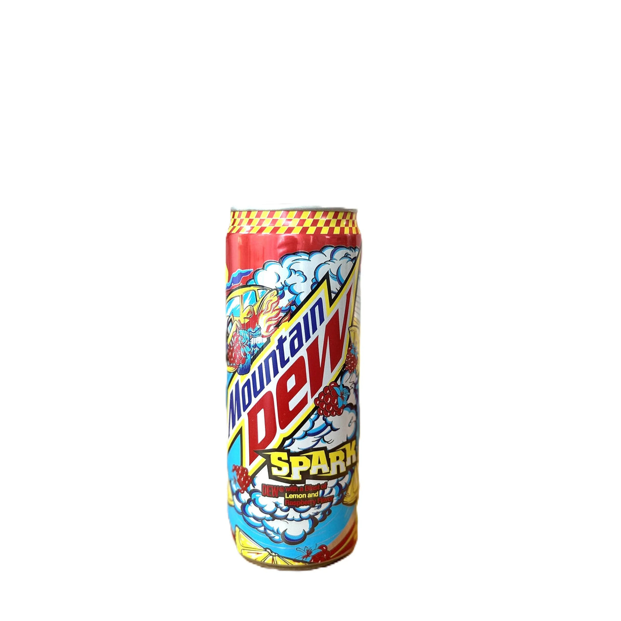 Mountain Dew Spark – Raspberry Lemonade Flavored Soda 330mL Can (Poland) Yum At Hart