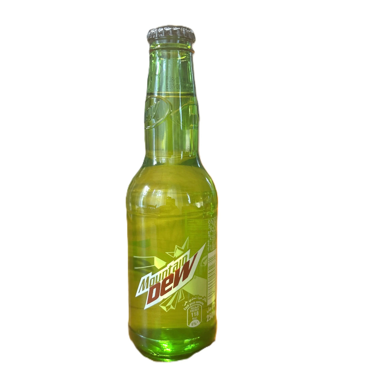 Mountain Dew Classic Glass Bottle Soda (Dubai) Yum At Hart