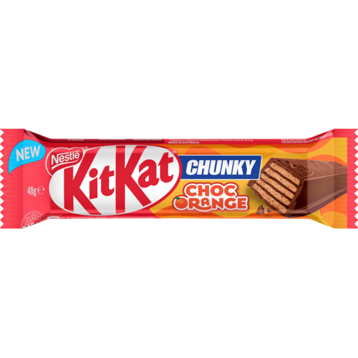 Nestle Australia Kit Kat Chunky Choc Orange 48g — case 36ct Echo Sales America
