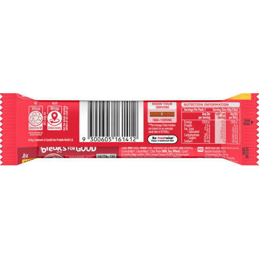 Nestle Australia Kit Kat Chunky Choc Orange 48g — case 36ct Echo Sales America
