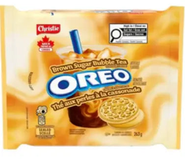 Oreo Brown Sugar Bubble Tea Cookies – Boba Milk Tea Oreo Biscuits (Canada) Yum At Hart