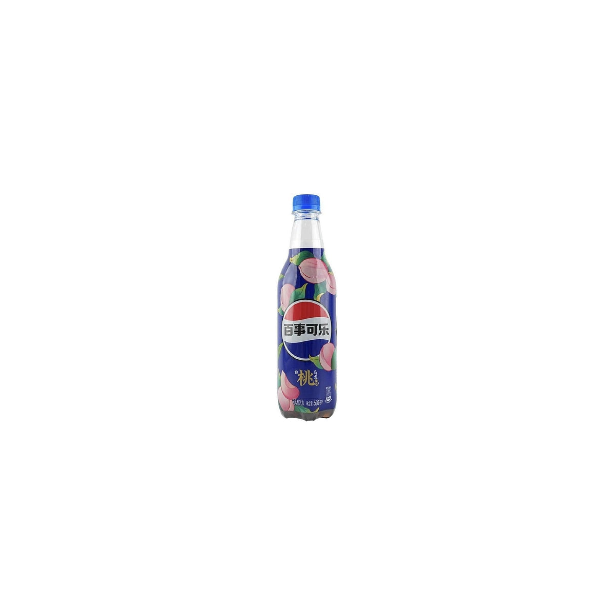 Pepsi White Peach & Oolong – Refreshing Peach and Oolong Tea Flavored Cola 500mL (Taiwan) Yum At Hart
