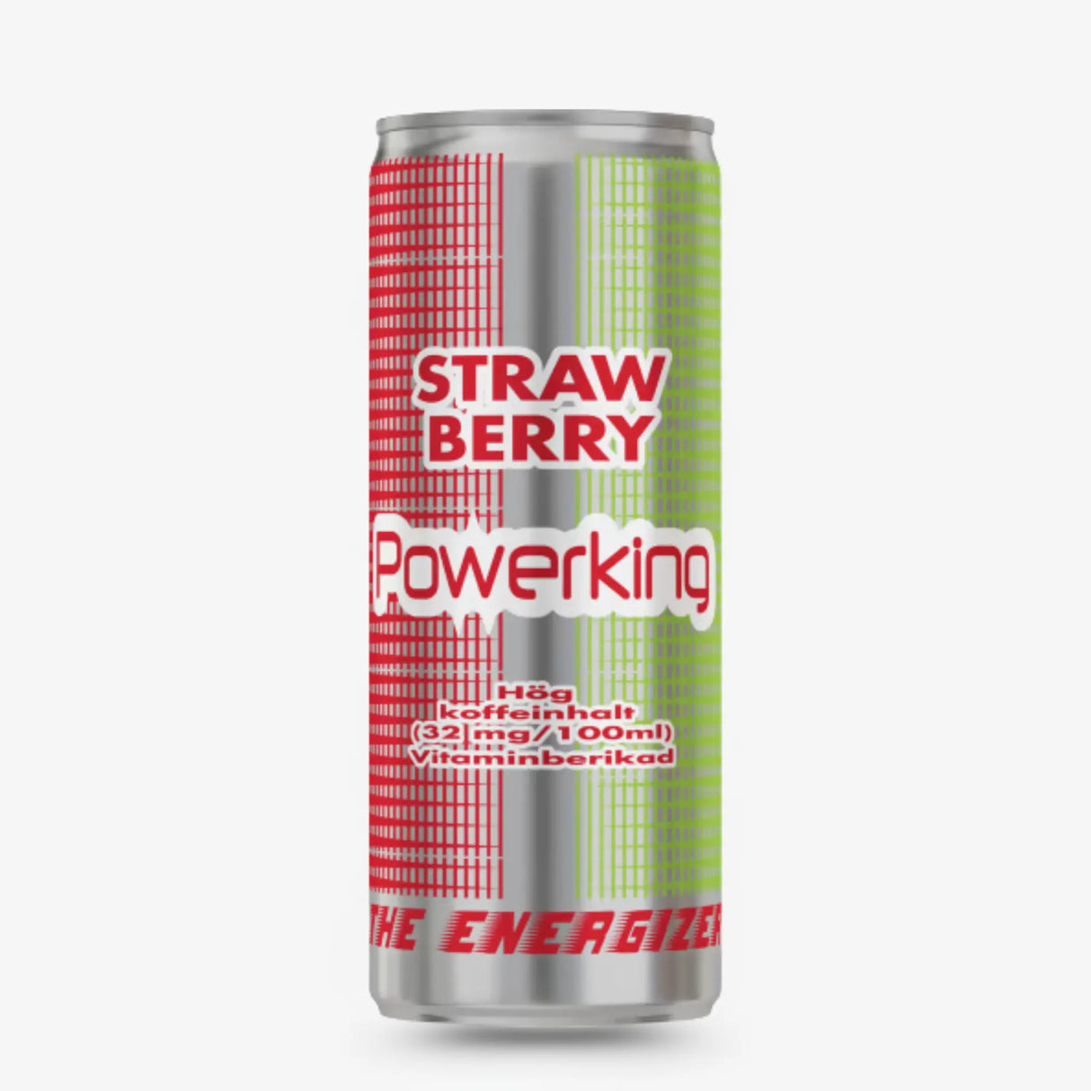 Powerking Strawberry Energy Drink (Sweden) Nordic Refreshment