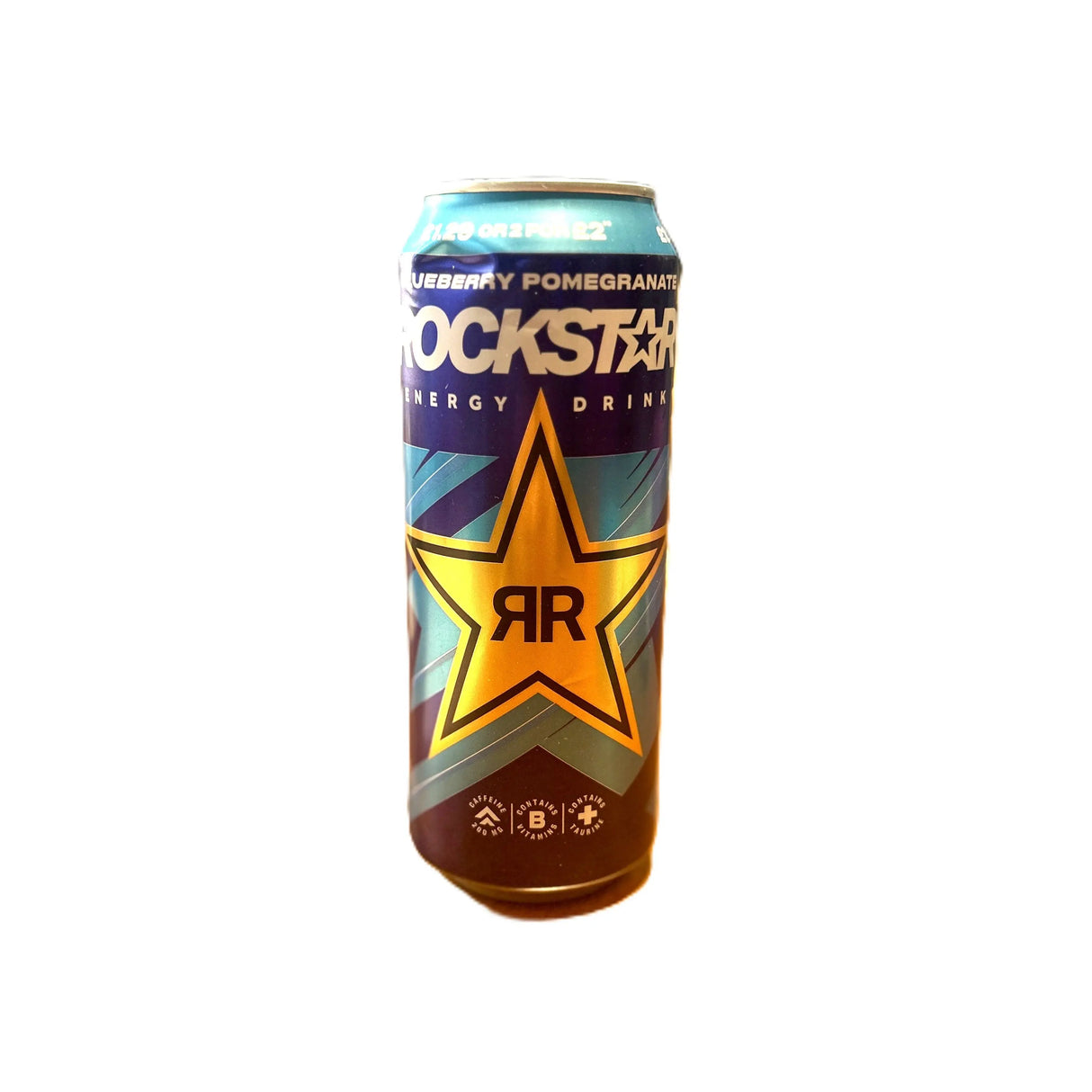 Rockstar Blueberry Pomegranate Energy Drink – Fruity UK Rockstar Energy (UK) Yum At Hart