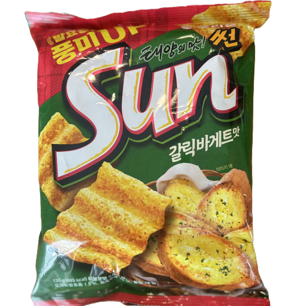 Sun Chip Garlic Bread (Korea) 135g Yum At Hart