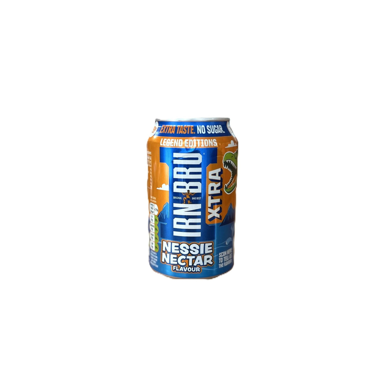 Irn - Bru Xtra Nessie Nectar Flavour 330mL (Scotland) - Yum At Hart