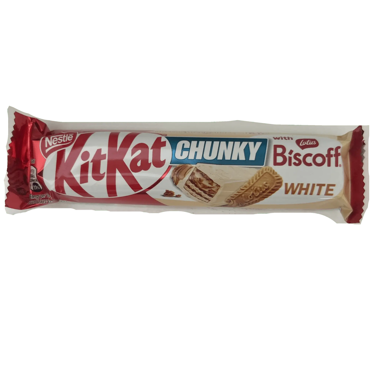 KitKat Chunky White with Biscoff (UK) - Yum At Hart