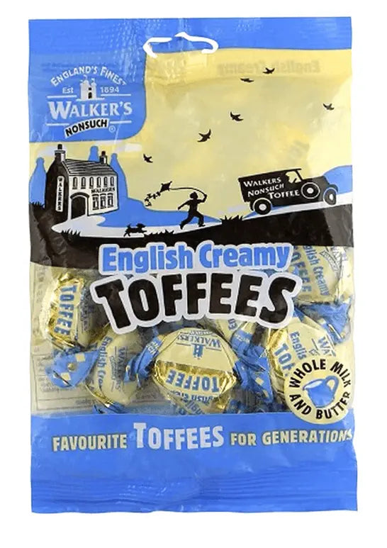 Walker's Nonsuch English Creamy Toffees (UK) - Yum At Hart