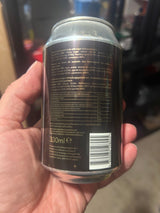 ButterBrew Butterscotch Cream Soda 330ml can back label - ingredients and nutrition information