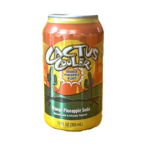 Cactus Cooler Orange Pineapple Soda – Retro Citrus Tropical Soda  Classic American Flavor (US) Yum At Hart