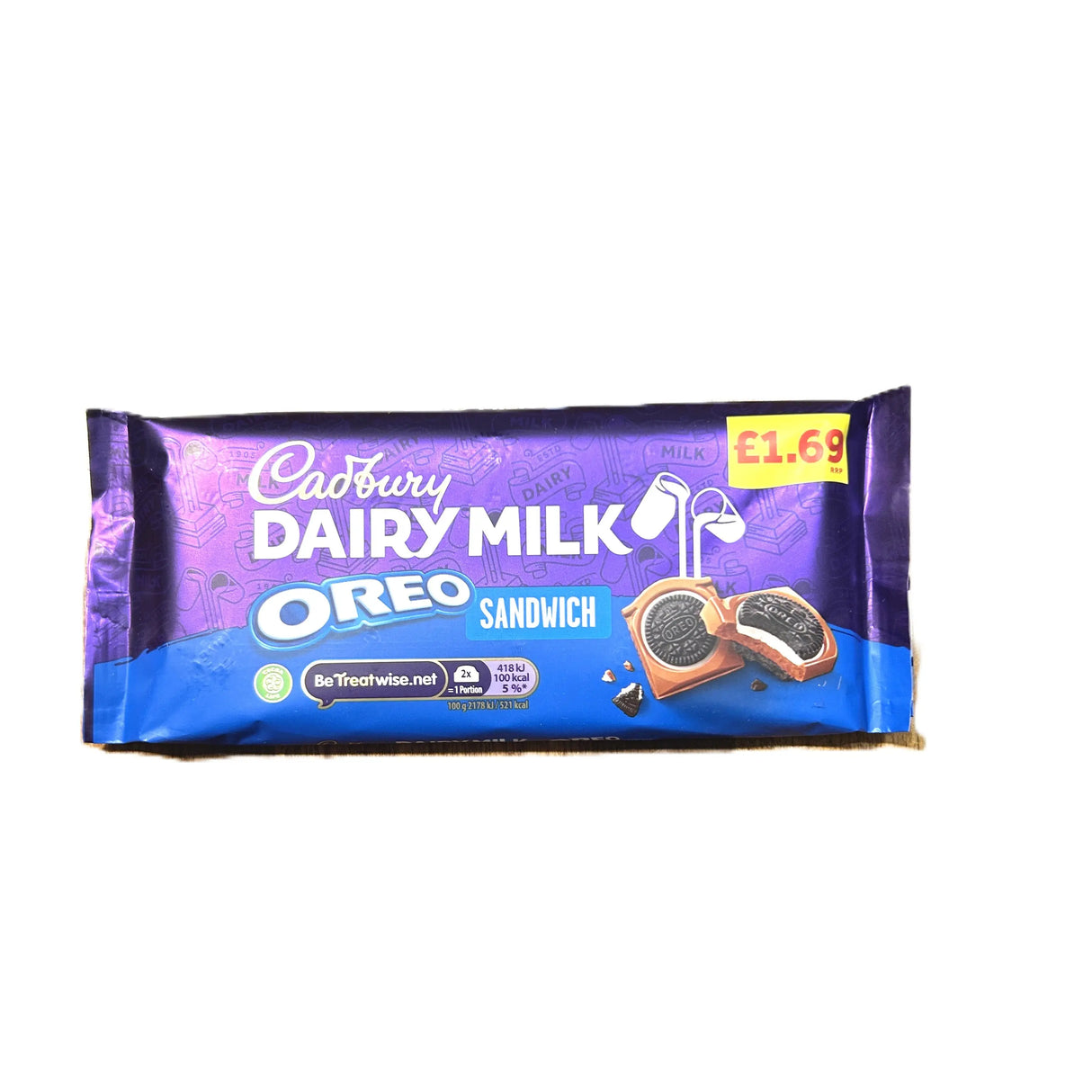 Cadbury Dairy Milk Oreo Sandwich Chocolate Bar-Oreo Cadbury Dairymilk Collab (UK) Yum At Hart