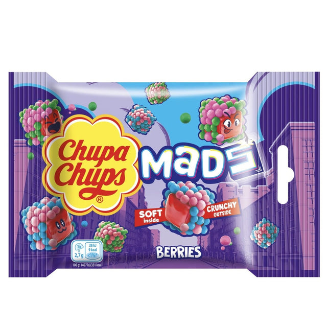 Chupa Chups Mads Berries – British berry gummy candy (UK) – Yum At Hart