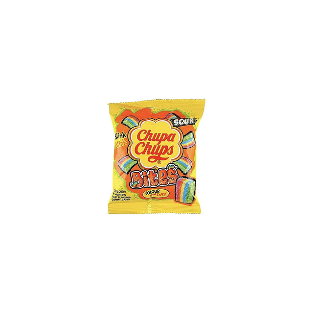 Chupa Chups Sour Bites – Rainbow Sour Gummy Candy (Vietnam) Yum At Hart
