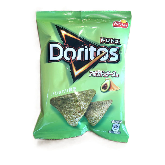 Doritos Avocado & Cheese Flavor Tortilla Chips – Creamy Savory Japanese Doritos (Japan) Yum At Hart