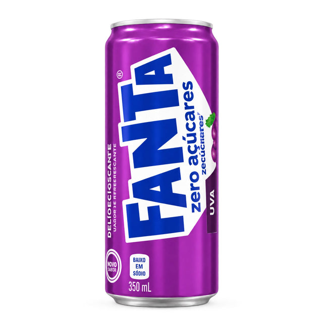 Fanta Uva Zero – Zero Sugar Grape Soda (Brazil) Yum At Hart