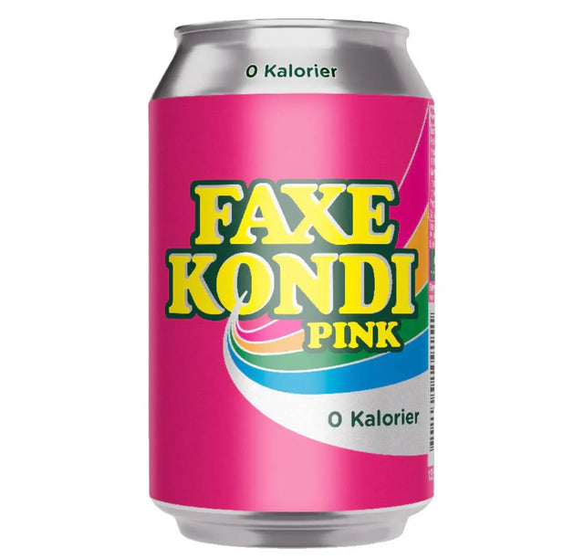 Faxe Kondi Pink Zero Sugar Soda – Danish Pink Lemonade Citrus Soda (Denmark) Yum At Hart