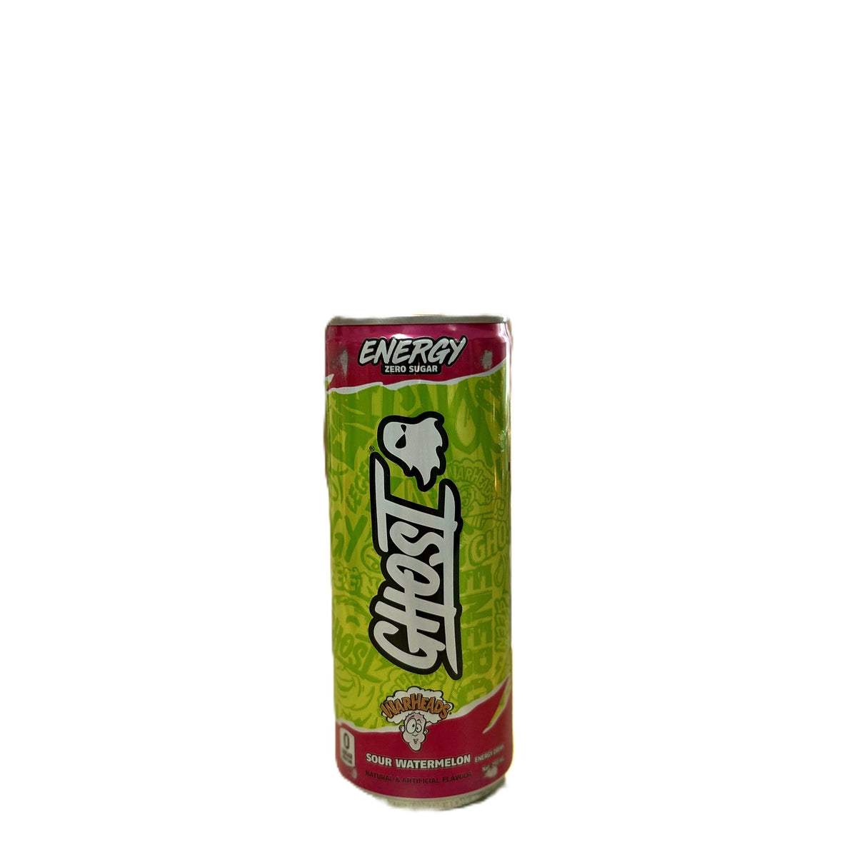 GHOST WARHEADS Sour Watermelon Energy Drink 250mL - Imported Zero Sugar (Australia) Yum At Hart