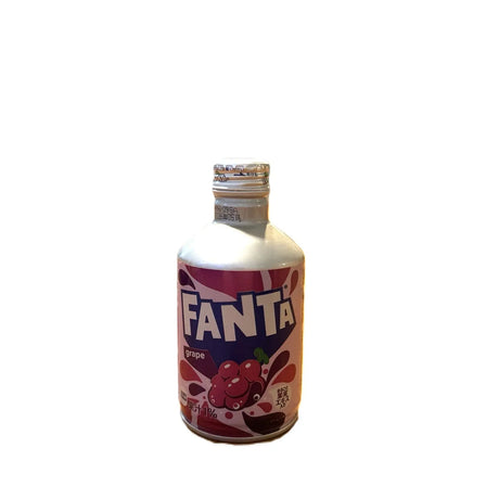 Japanese Fanta Grape Aluminum Bottle – Rare Asian Soda Collectible (Japan) Yum At Hart
