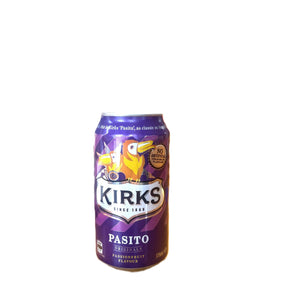 Kirks Pasito 375mL – Classic Australian Passionfruit Soda Drink (Australia) Yum At Hart