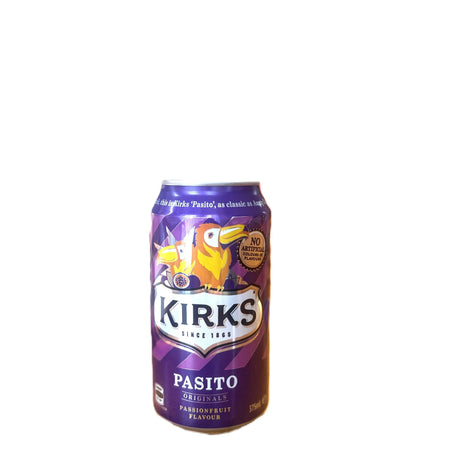 Kirks Pasito 375mL – Classic Australian Passionfruit Soda Drink (Australia) Yum At Hart