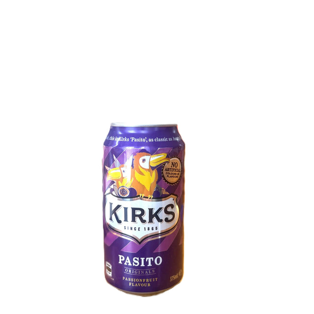 Kirks Pasito 375mL – Classic Australian Passionfruit Soda Drink (Australia) Yum At Hart
