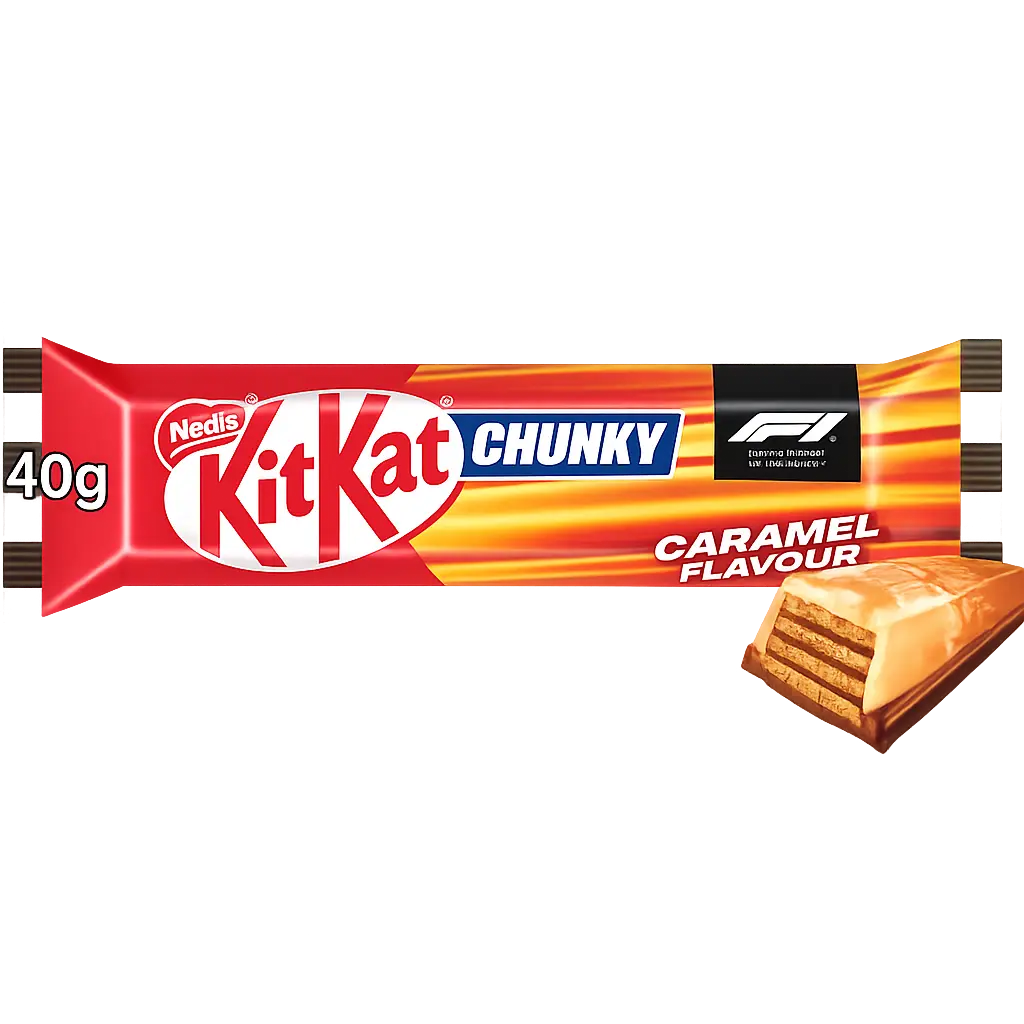 KitKat Chunky Caramel Chocolate Wafer Bar 40g – Imported Limited Edition KitKat Yum At Hart