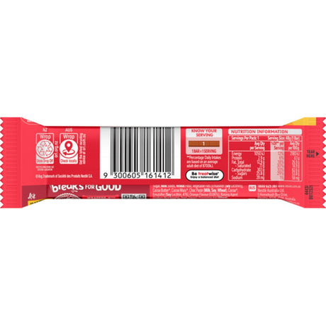Nestle Australia Kit Kat Chunky Choc Orange 48g — case 36ct Echo Sales America