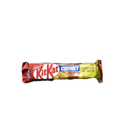 KitKat Chunky Pistachio Kunafa Chocolate Bar – Heat Affected Discount (Dubai) Yum At Hart