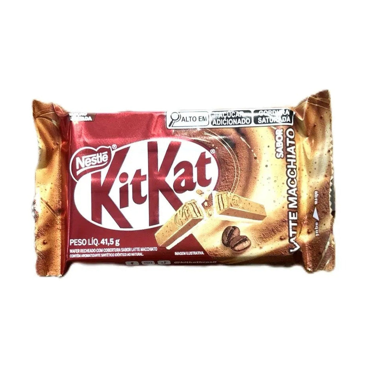KitKat Latte Macchiato Wafer Bars – Coffee Inspired Chocolate Snack (Brazil) Yum At Hart