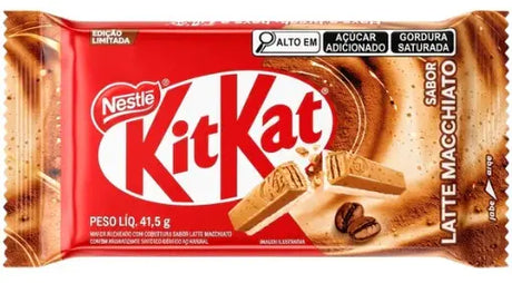 KitKat Latte Macchiato Wafer Bars – Coffee Inspired Chocolate Snack (Brazil) Yum At Hart