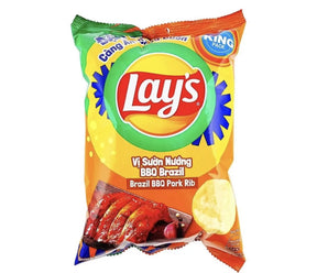 Lay’s Brazil BBQ Pork Rib Potato Chips – Brazilian Style BBQ Lay’s (Vietnam) Yum At Hart