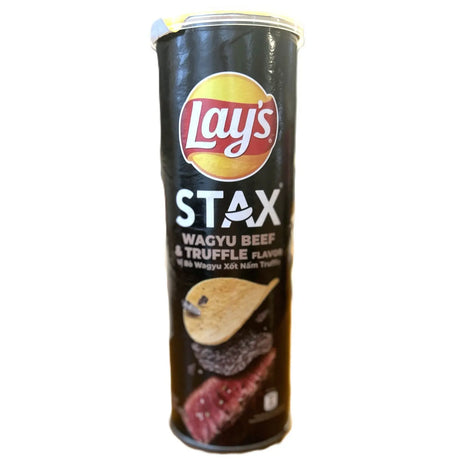 Lay’s Stax Wagyu Beef & Truffle – Premium Truffle Steak Chips (Vietnam) Yum At Hart