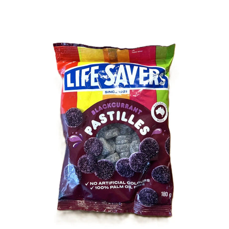 Lifesavers Blackcurrant Pastilles | Rare Australian Candy (Australia) Yum At Hart