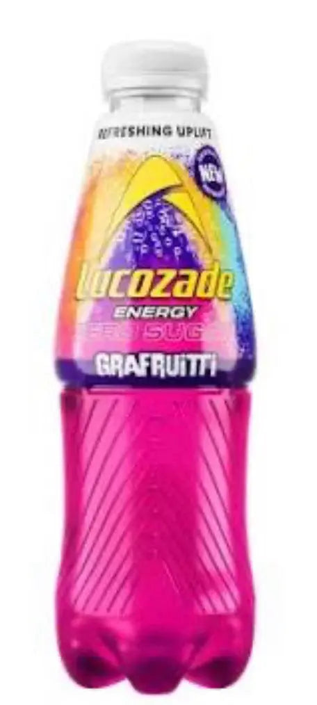 Lucozade Energy Zero Sugar Grafiutti – Zero Sugar Tropical Energy Drink (UK) Yum At Hart