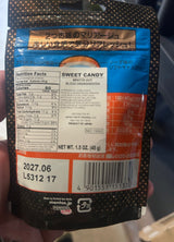 Back label / nutrition facts