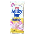 Milkybar Strawberry Nesquik 170g –  Extra Large White Chocolate and Strawberry Bar (Australia) Yum At Hart