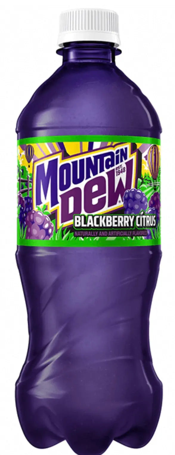 Mountain Dew Blackberry Citrus Soda – Berry Citrus Soft Drink (United States) Yum At Hart