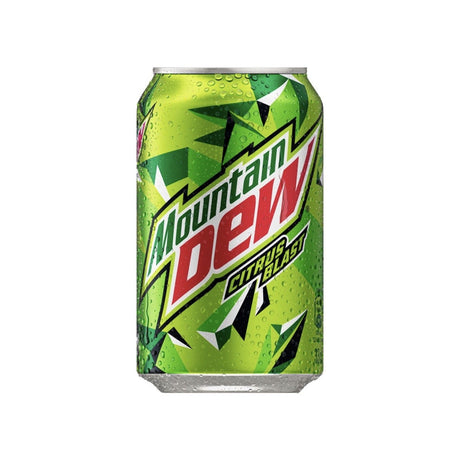 Mountain Dew Citrus Blast – UK Citrus Soda with a Kick 330mL Can (UK) Yum At Hart