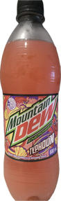 Mountain Dew Energised Typhoon 600mL– Strawberry & Pineapple Soda (Australia) Yum At Hart