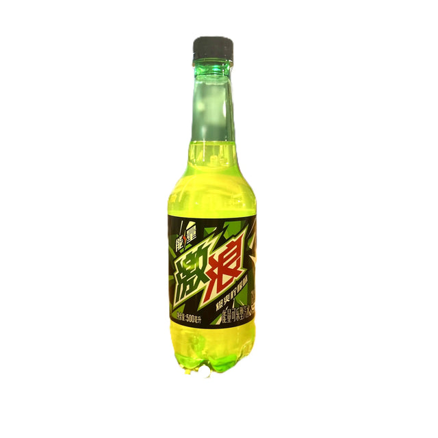 Mountain Dew Original Citrus Soda –  Exclusive 500mL Green Bottle (China) Yum At Hart