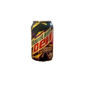 Mountain Dew Passionfruit Frenzy – Tropical Passionfruit Flavored Soda 330mL Can (New Zealand) Yum At Hart