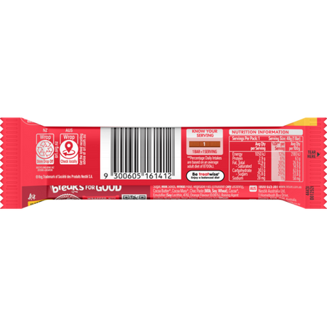 Nestle Australia Kit Kat Chunky Choc Orange 48g — case 36ct Echo Sales America