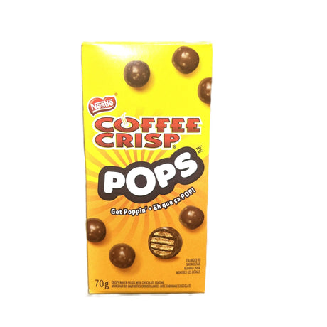 Nestlé Coffee Crisp POPS – Crunchy Coffee Wafer Bites Coated in Milk Chocolate (Canada) Yum At Hart